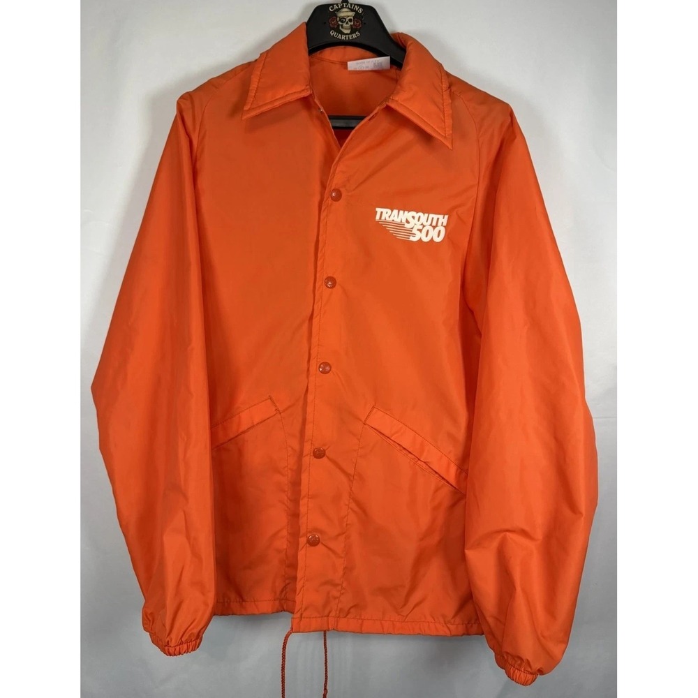 King Louie Vintage Windbreaker Jacket Men's S 36–38 Orange Pro Fit TranSouth500